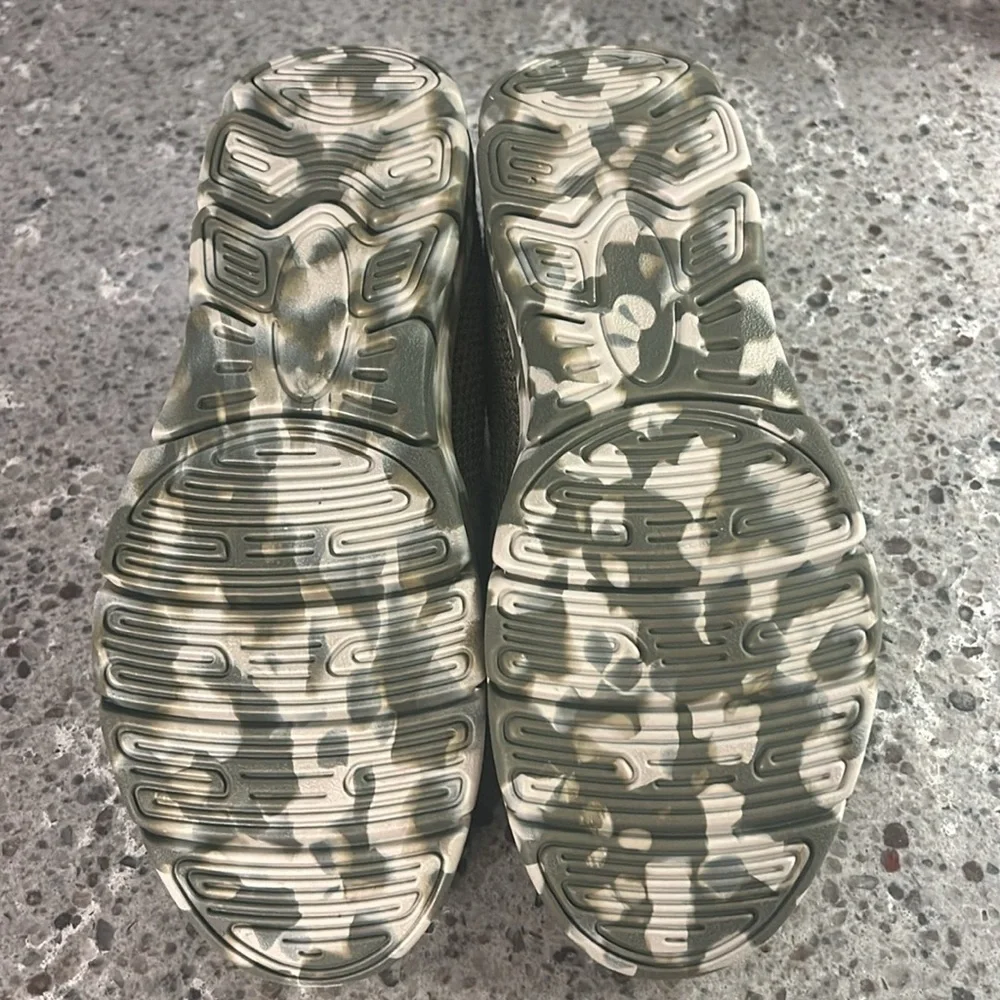 Woolloomooloo Merino Wool Fraser Sneakers, Men’s US 10-10.5, Green/Camo, NWT - Picture 4 of 5